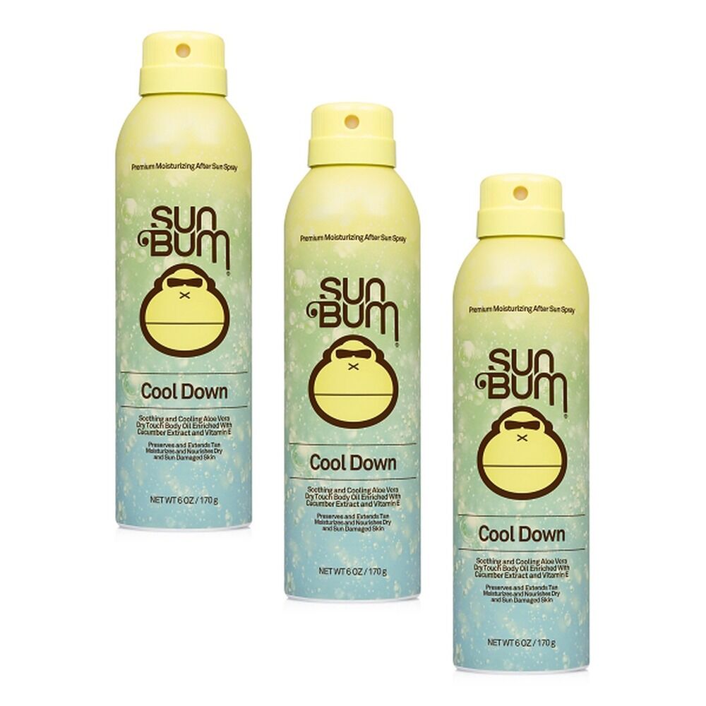 Sun Bum Cool Down Aloe Spray 177mL Pack of 3