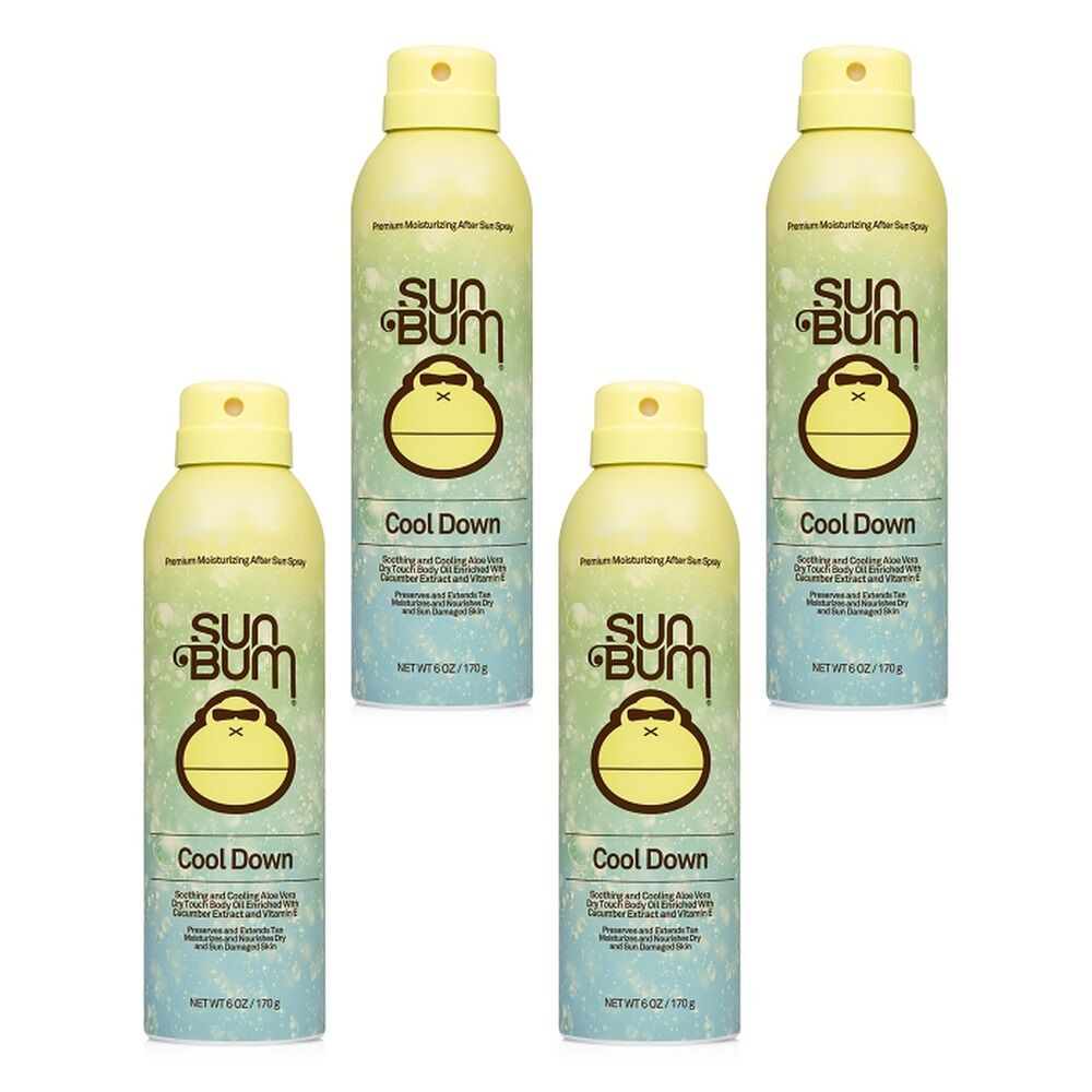 Sun Bum Cool Down Aloe Spray 177mL Pack of 4