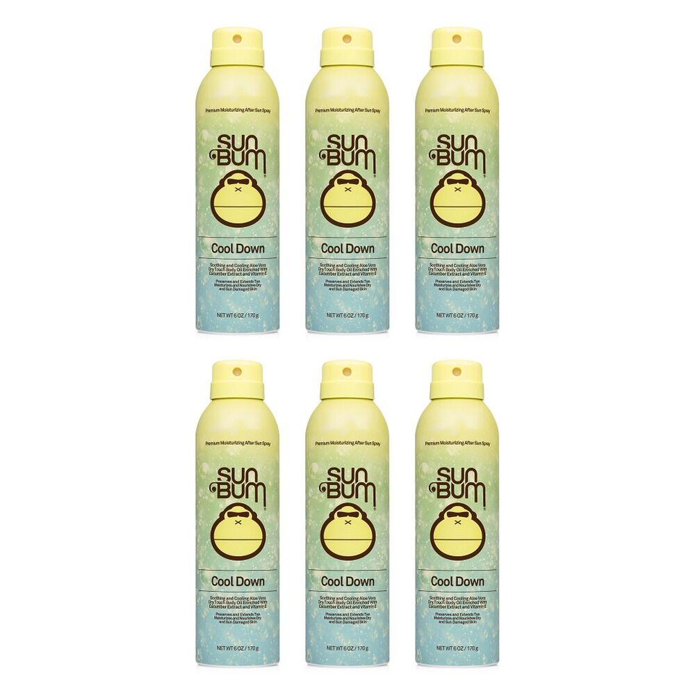 Sun Bum Cool Down Aloe Spray 177mL Pack of 6