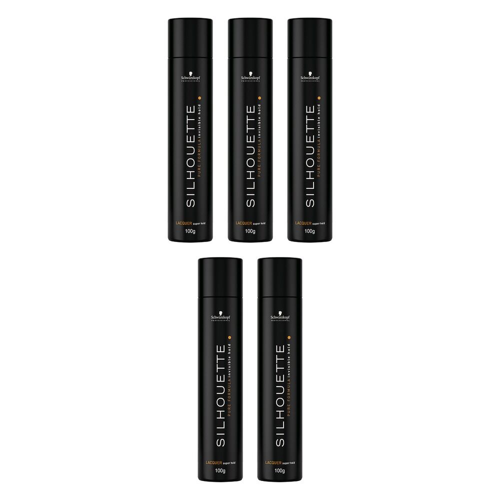 Schwarzkopf Professional Super Hold Lacquer 100g Pack of 5