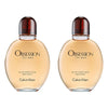 Calvin Klein Obsession For Men EDT 125mL Pack of 2