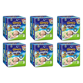 Baby Love SleepyNights Overnight Pants 2-4 Years (12-18kg) Bluey 12 Bundle of 6
