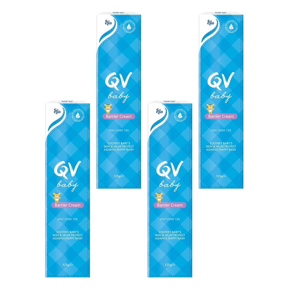 Ego QV Baby Barrier Cream 125g Pack of 4