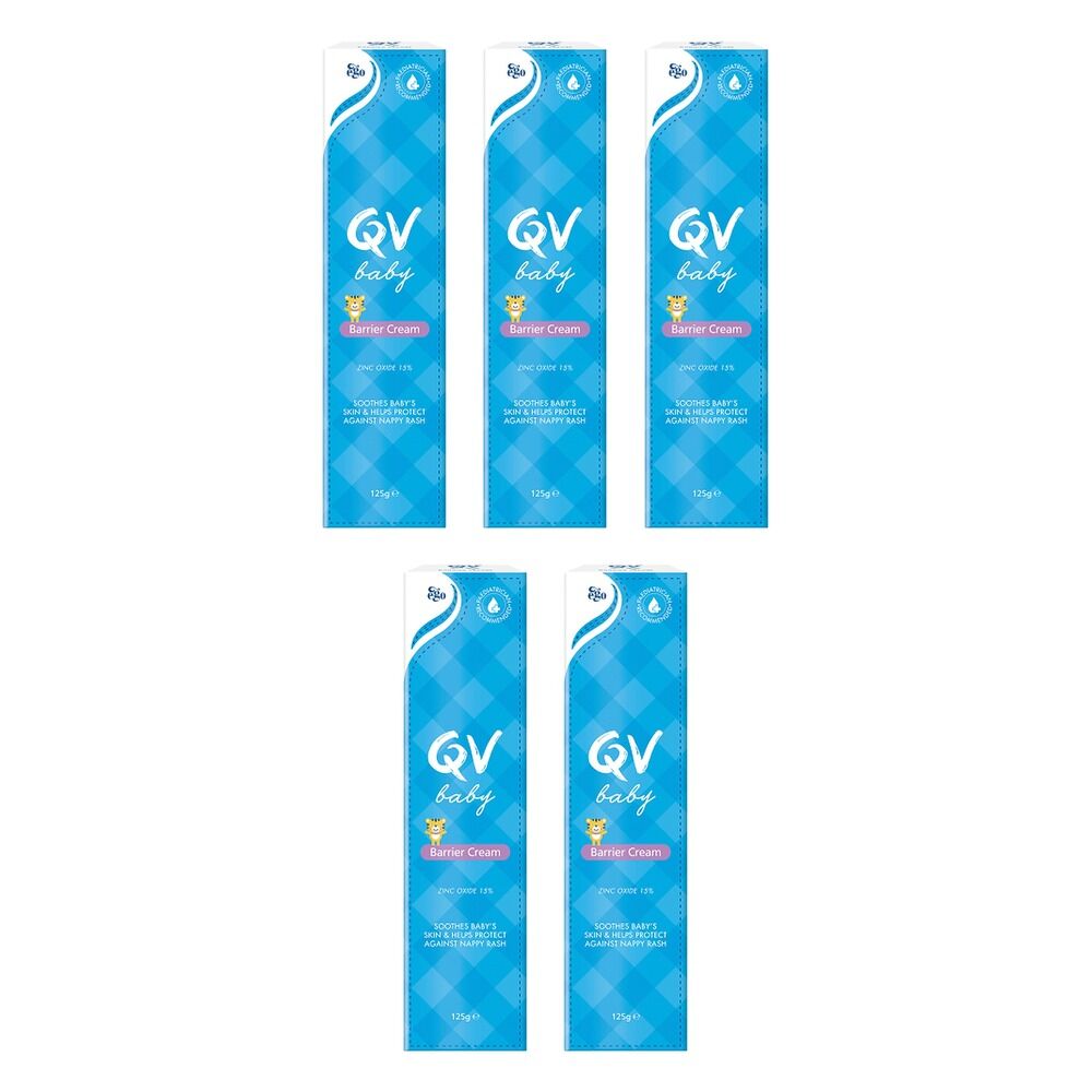 Ego QV Baby Barrier Cream 125g Pack of 5