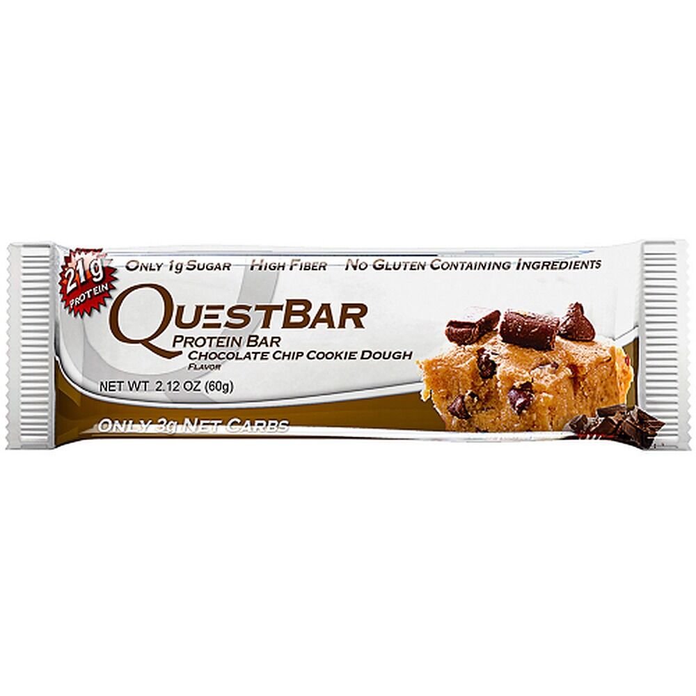 Quest Chocolate Chip Cookie Protein Bar 60g x 12