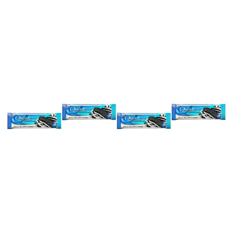 Quest Cookies & Cream Protein Bar 60g Pack of 4