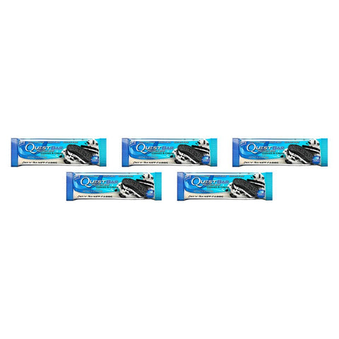 Quest Cookies & Cream Protein Bar 60g Pack of 5