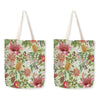 LA LA LAND Shopping Tote Botanical Beauty 45 x 45 x 0.5cm Pack of 2