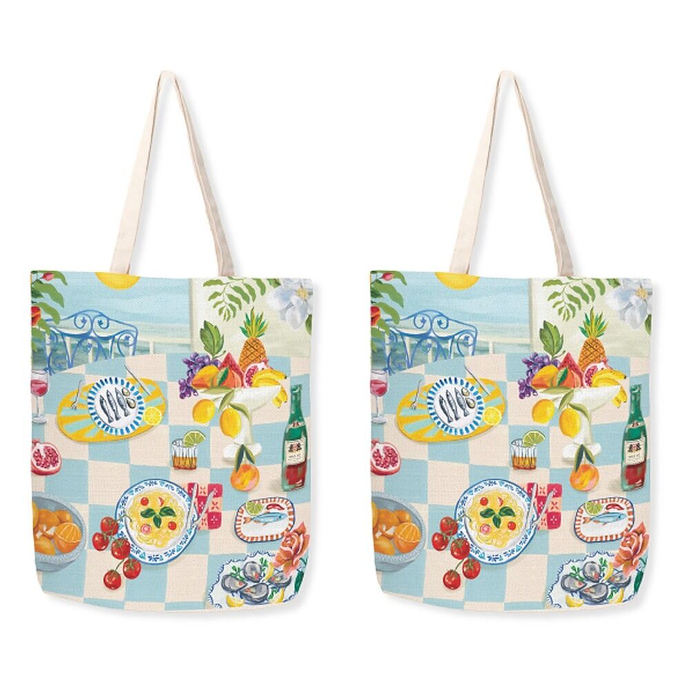 LA LA LAND Shopping Tote Coaster Breeze Pack of 2