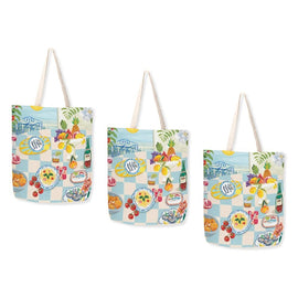 LA LA LAND Shopping Tote Coaster Breeze Pack of 3