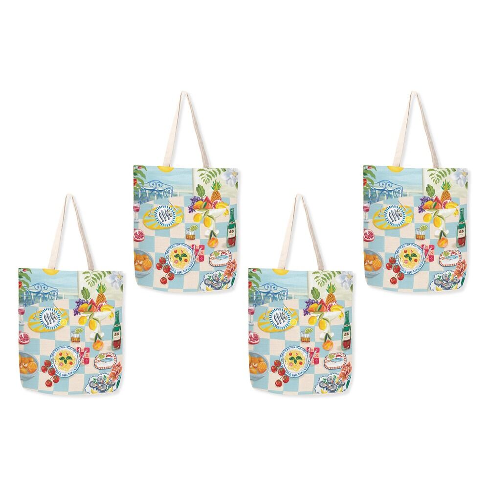 LA LA LAND Shopping Tote Coaster Breeze Pack of 4