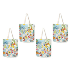 LA LA LAND Shopping Tote Coaster Breeze Pack of 4