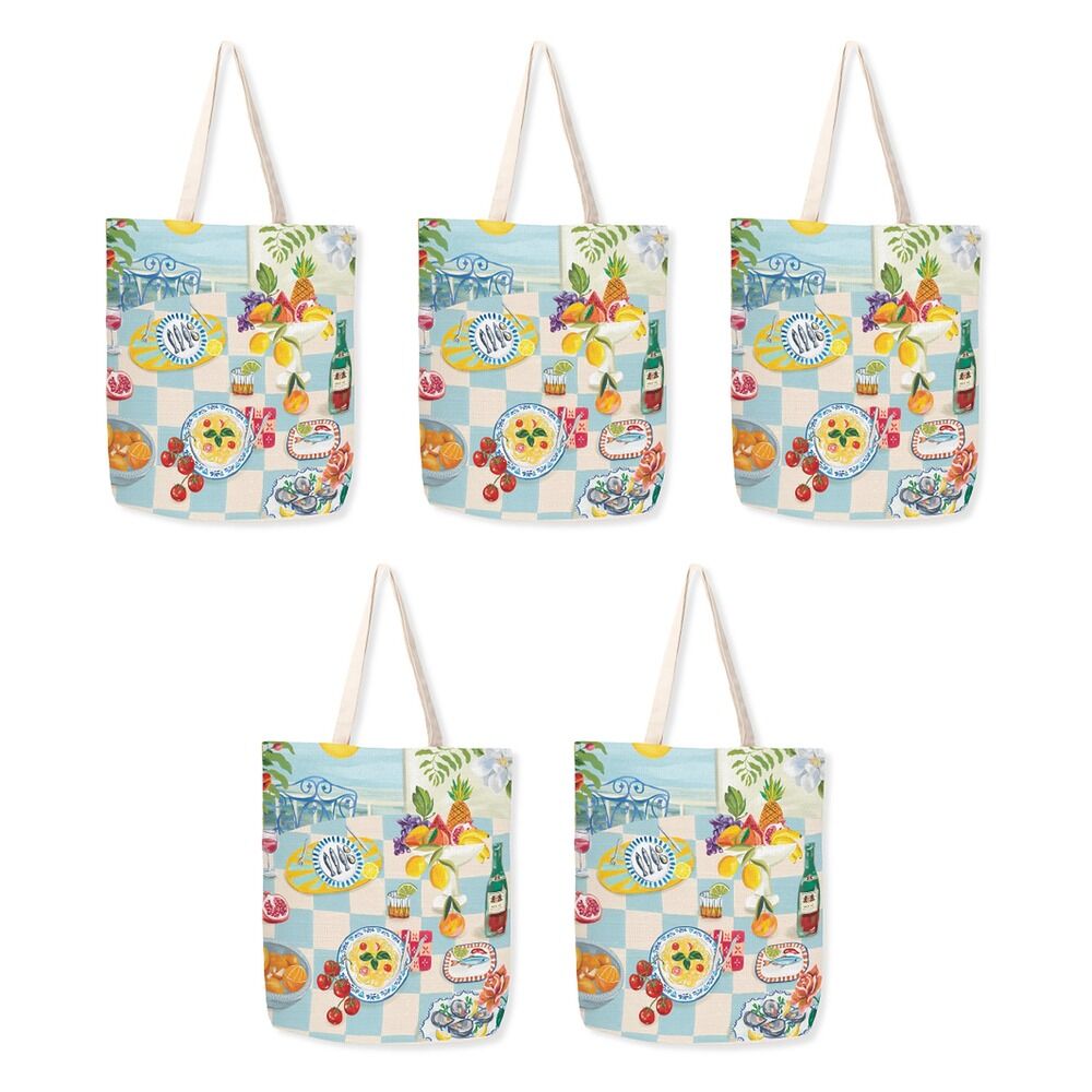LA LA LAND Shopping Tote Coaster Breeze Pack of 5