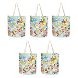 LA LA LAND Shopping Tote Coaster Breeze Pack of 5