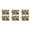 La La Land Comforter Pouch Botanical Beauty 22.5 x 15 x 0.5cm Pack of 6