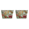 LA LA LAND Holiday Pouch Botanical Beauty 23 x 29 x 1cm Pack of 2