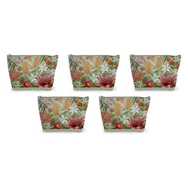 LA LA LAND Holiday Pouch Botanical Beauty 23 x 29 x 1cm Pack of 5