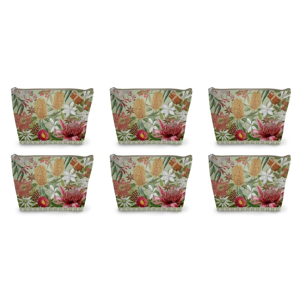 LA LA LAND Holiday Pouch Botanical Beauty 23 x 29 x 1cm Pack of 6