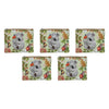 LA LA LAND Coin Purse Botanical Beauty 14 x 14cm Pack of 5