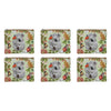 LA LA LAND Coin Purse Botanical Beauty 14 x 14cm Pack of 6