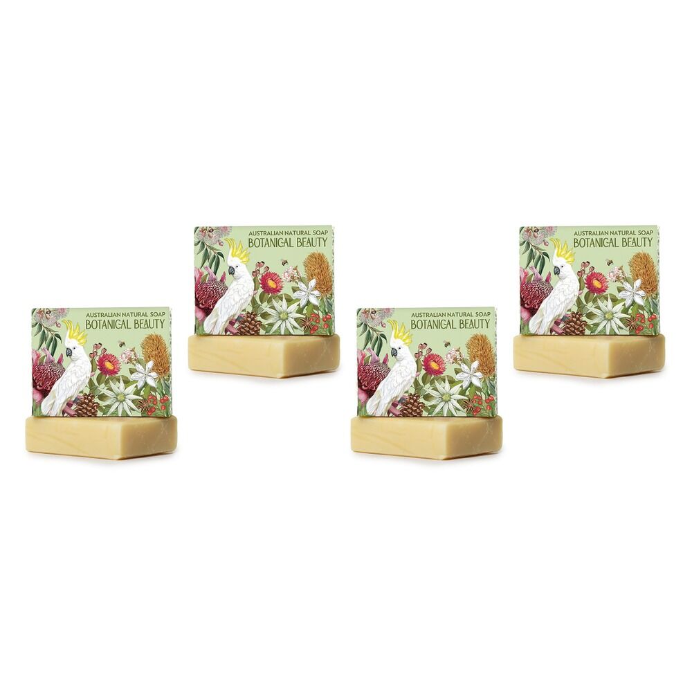 LA LA LAND Australian Natural Soap Botanical Beauty Pack of 4