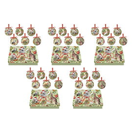 LA LA LAND Bauble Box Set Botanical Beauty Pack of 5