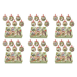 LA LA LAND Bauble Box Set Botanical Beauty Pack of 6