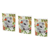 La La Land Pocket Notebook Botanical Beauty Pack of 3