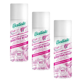 Batiste Dry Shampoo Sensitive Scalp Lightly Fragranced 50mL Pack of 3