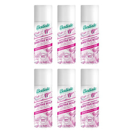 Batiste Dry Shampoo Sensitive Scalp Lightly Fragranced 50mL Pack of 6