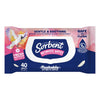 Sorbent Flushable Intimate Wipes 40 Pack