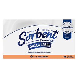 Sorbent Dermacare Facial Tissue With Aloe Vera 95 Pack