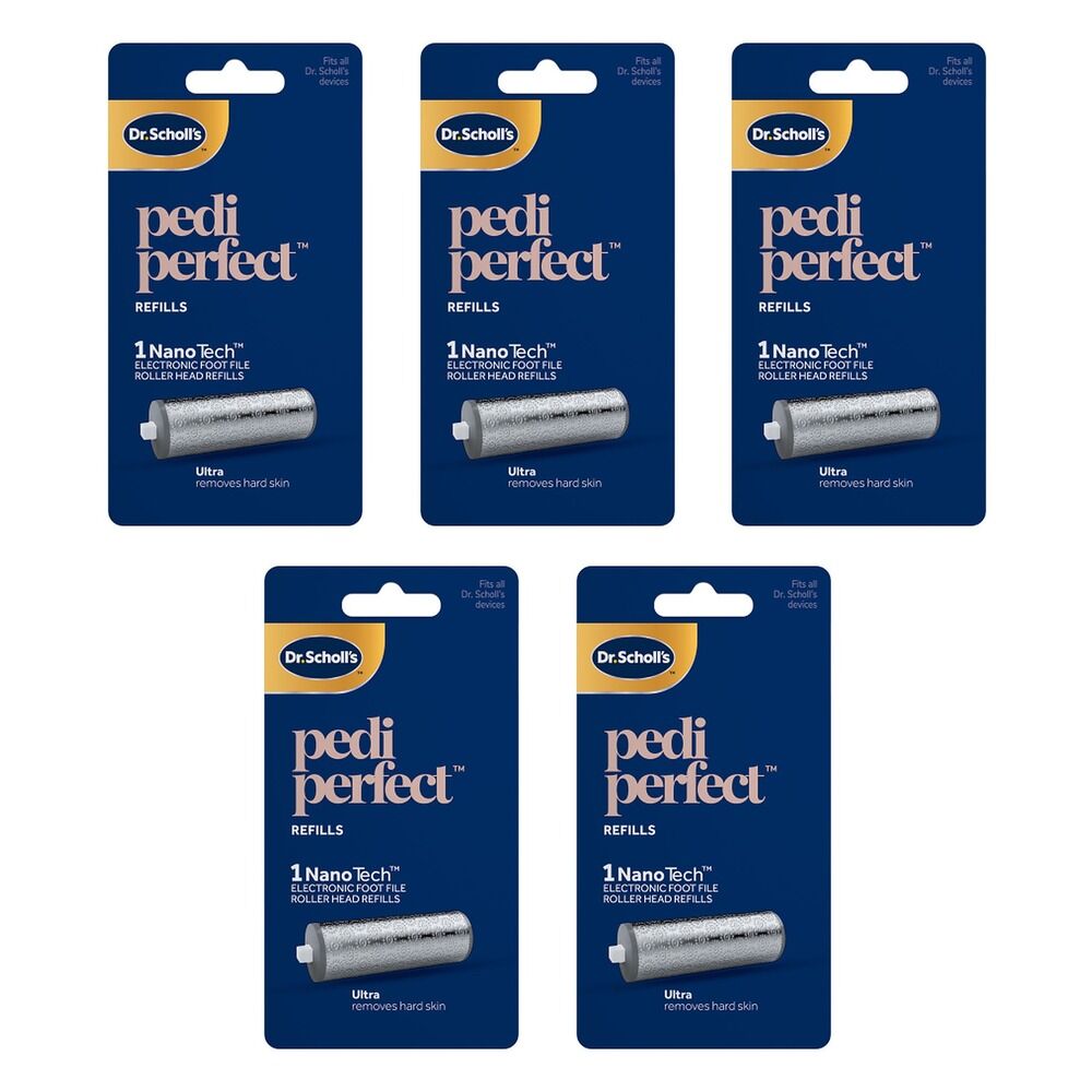 Scholl Pedi Perfect Nano Tech Ultra Refill Pack of 5