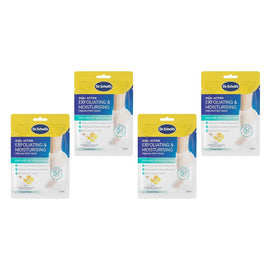 Scholl Exfoliating & Moisturising Peeling Foot Mask Pack of 4