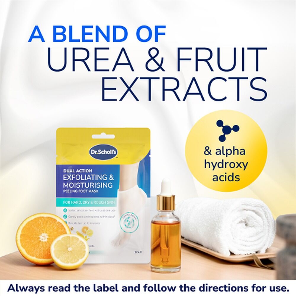 Scholl Exfoliating & Moisturising Peeling Foot Mask