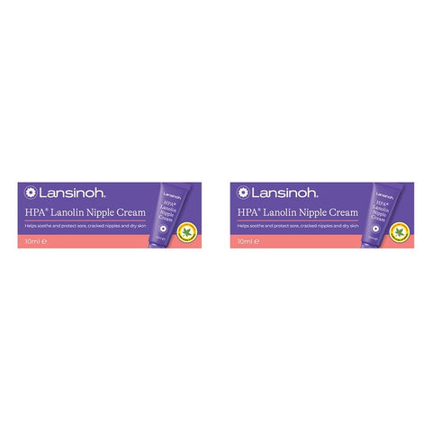 Lansinoh HPA Lanolin Nipple Cream 10g Pack of 2