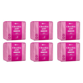 Pharmacy Health Ultra Thin Pads Wings Super 12 Pack x 12 Bundle of 6