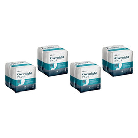 Pharmacy Health Overnight Incontinence Pads 8 Pack x 6 Bundle of 4
