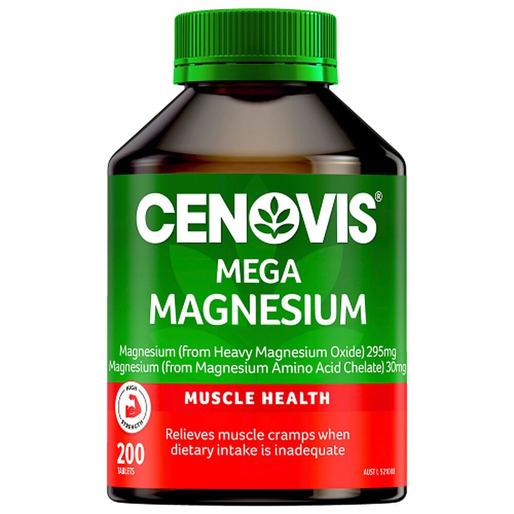 Cenovis Mega Magnesium 200 Tablets