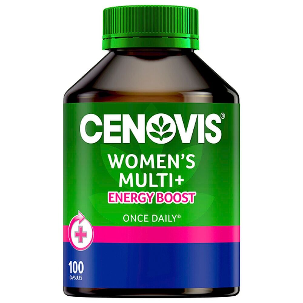 Cenovis Women's Multi + Energy Boost 100 Capsules