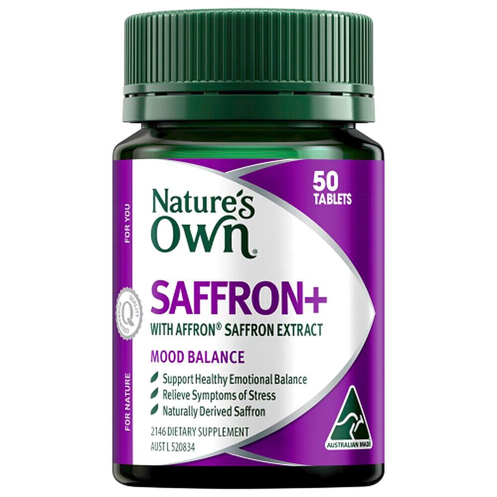 Nature's Own Saffron+ 50 Tablets
