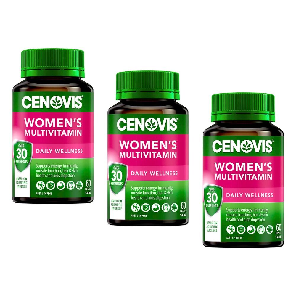 Cenovis Women's Multivitamin 60 Capsules Pack of 3