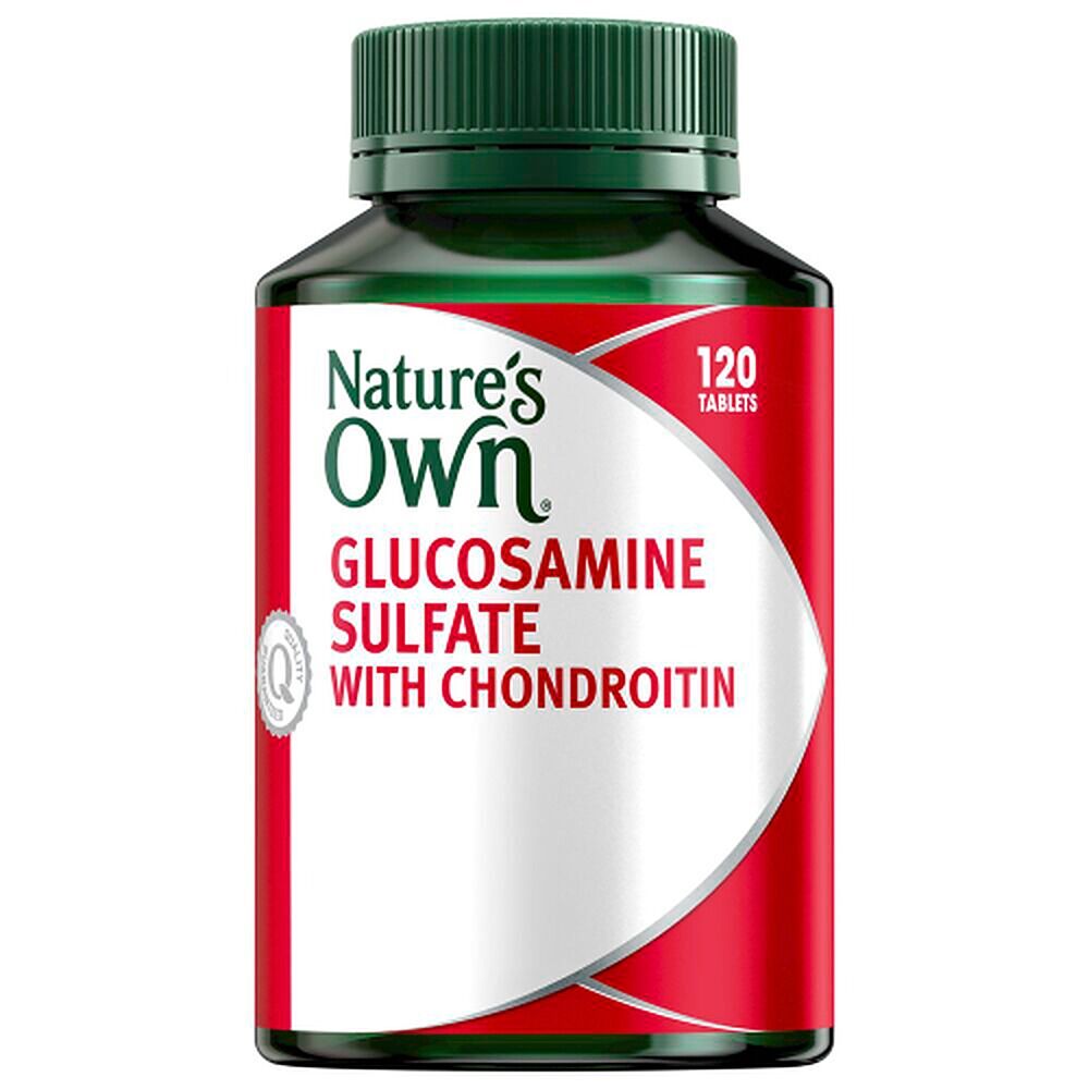 Nature's Own Glucosamine Sulfate with Chondroitin 120 Tablets