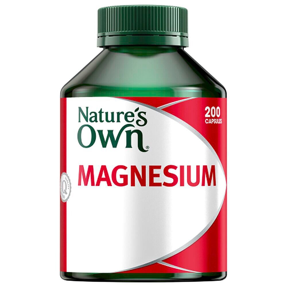 Nature's Own Magnesium 200 Capsules