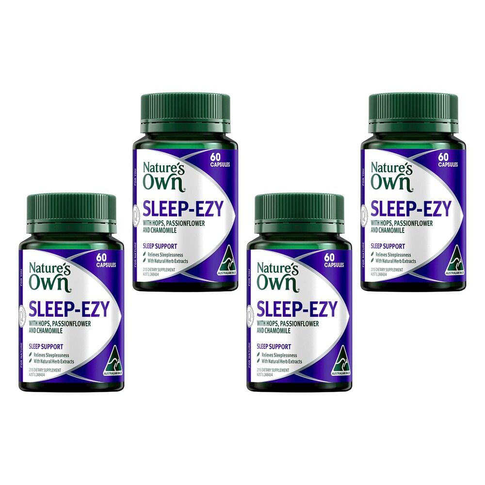 Nature's Own Sleep-Ezy 60 Capsules Pack of 4