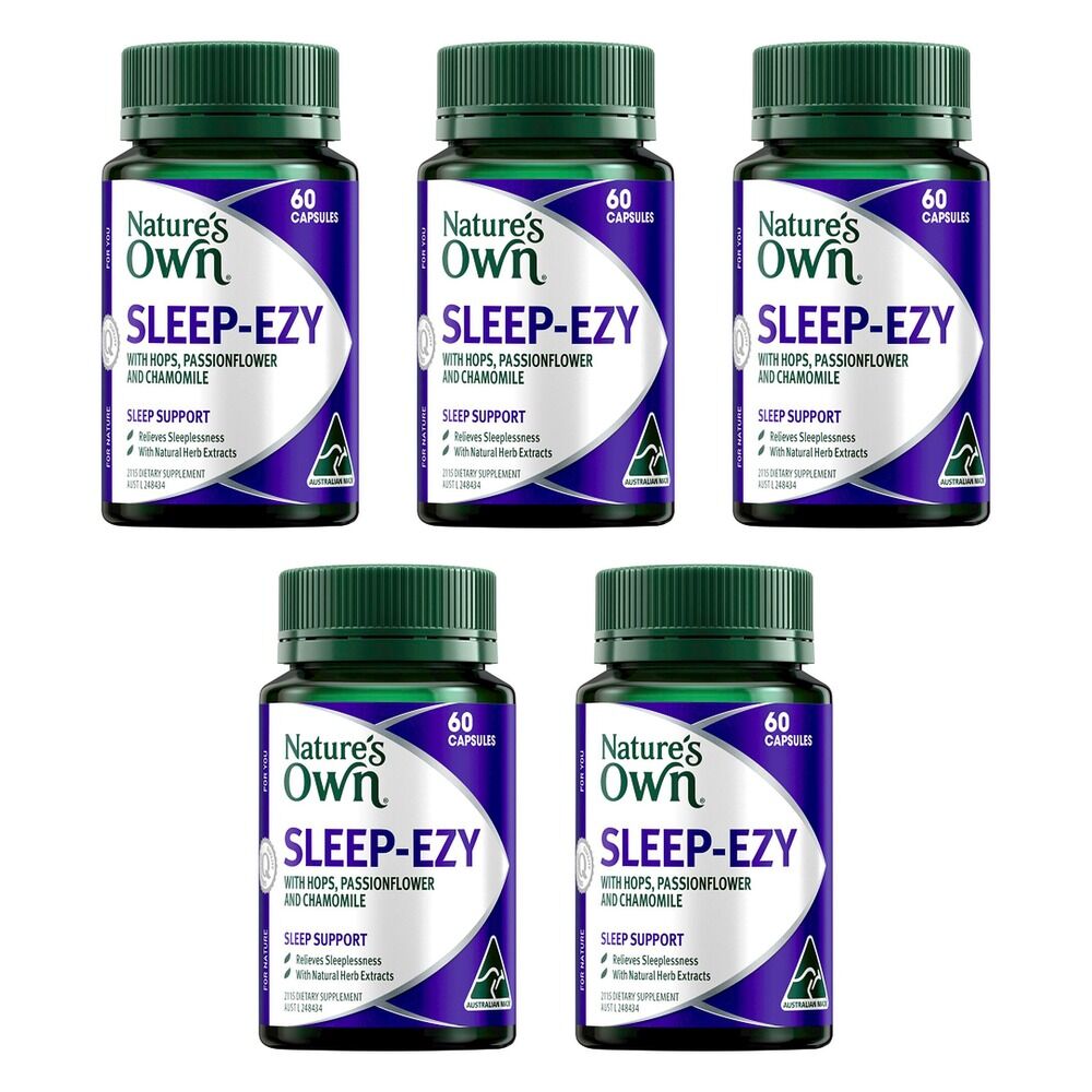 Nature's Own Sleep-Ezy 60 Capsules Pack of 5
