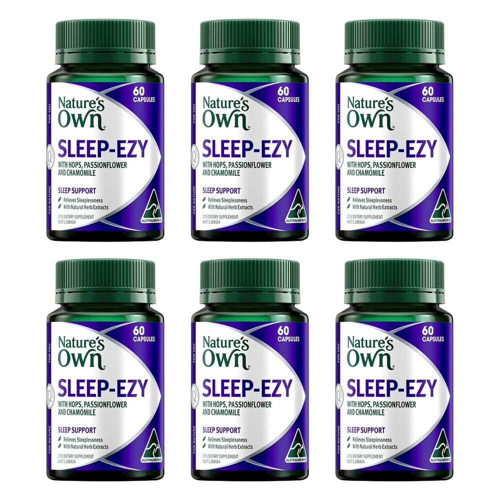 Nature's Own Sleep-Ezy 60 Capsules Pack of 6