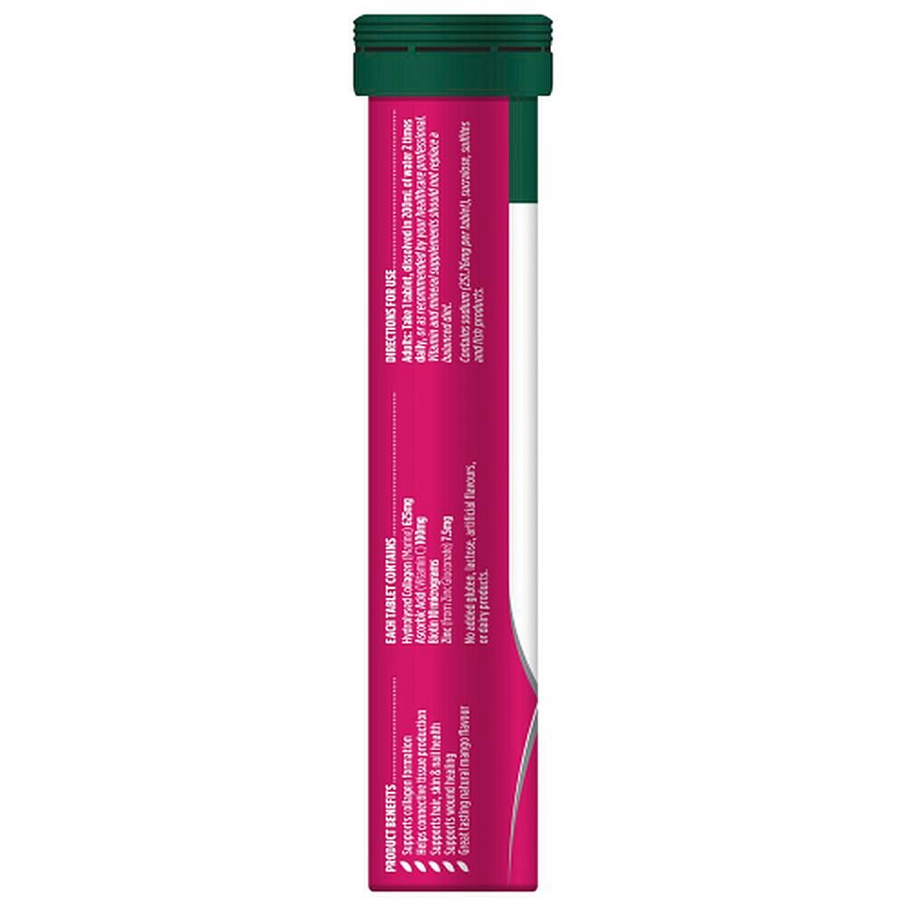 Nature's Own Collagen + Skin Support Effervescent Tablets