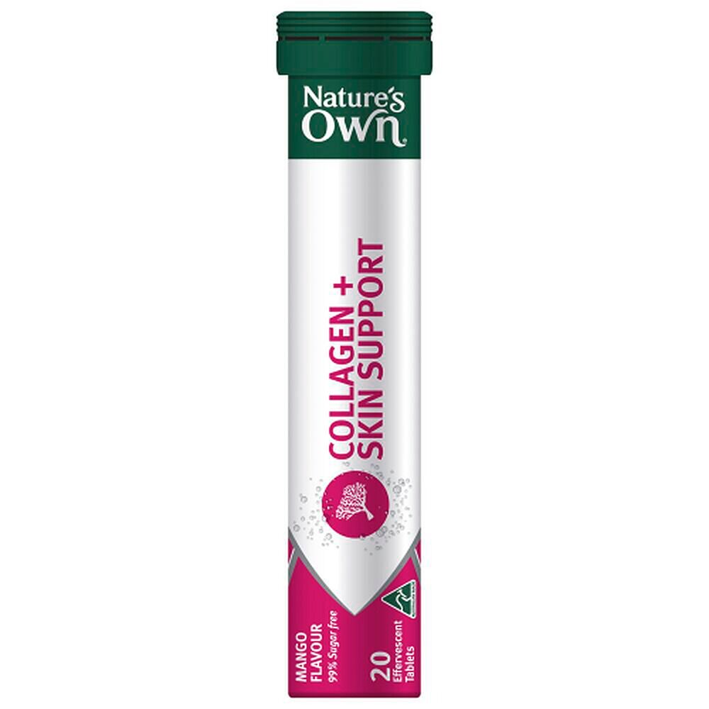 Nature's Own Collagen + Skin Support Effervescent Tablets