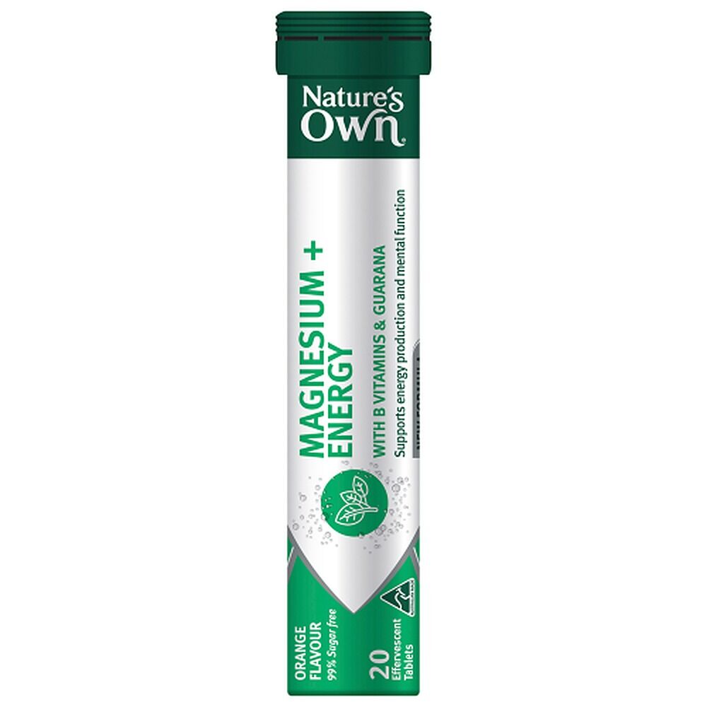 Nature's Own Magnesium + Energy Effervescent Tablets